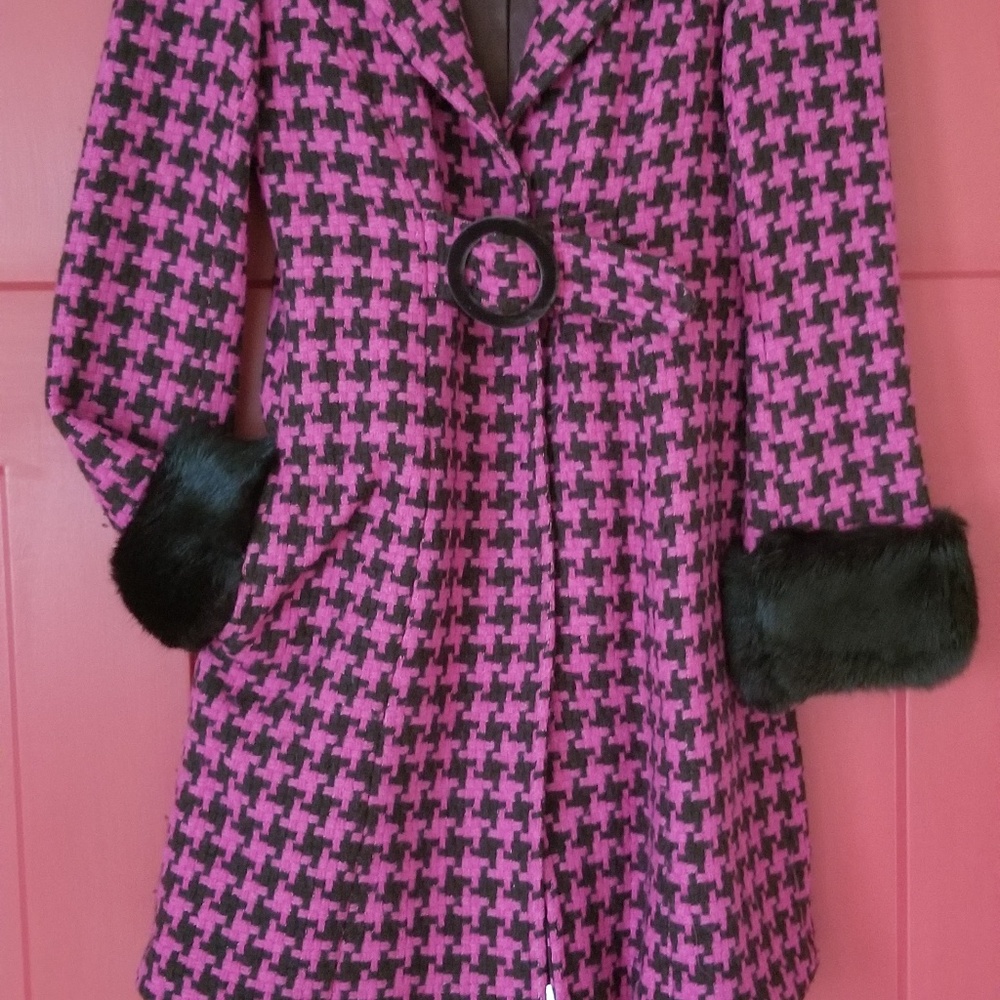 Nanette lepore car coat size 4